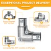 Loyzen 1/2 Inch EMT to EMT 90 Degree Inside Corner