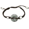 Ishigai AAA Jade, Genuine Jade, Round, Darker, Natural Stone, Hand-woven