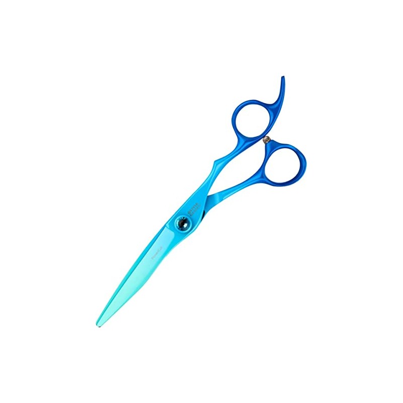 Olivia Garden PowerCut Rainbow Blue 6.25''