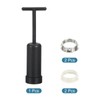 sourcing map 1 Set of 5 G9 Light Base Rings