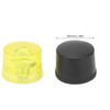 Rubber Hammer Replacement Mallet Head Tips 4 Pack Yellow Black