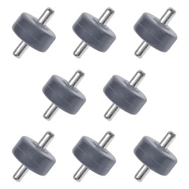 SaferCCTV 8 x Replacement Front Wheels Compatible with Shark Navigator NV350 NV352 NV355 NV356E NV500 NV501 and More