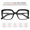 Eyekepper Reading Glasses for Women 4-Pack Large Frame Readers Eyeglasses