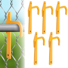 5pcs Chain Link Fence Banana Clip, Metal Fence Hardware Fabric Stretcher and Tensioning Tool