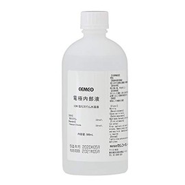 CEMCO KCL Solution 3.3mol/L Potassium Chloride Aqueous Solution KCL-L-500 Electrode Inner Fluid 16.9 fl oz (500 ml)