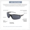 Riley Sisini Sport Style Lightweight Safety Sunglasses Industrial Work and