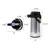 Thunder Group ASLS330 Airpot 3.0 Liter (101 Oz.) 8-1/4" X