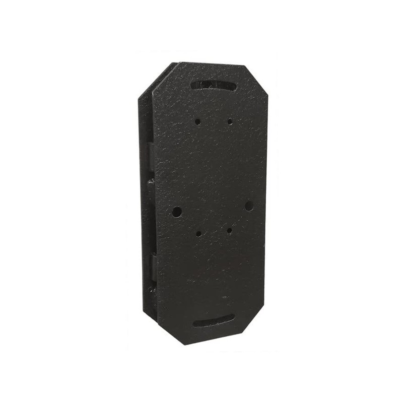 Skull Hooker Large Powder-Coated Steel Flush Mount Designed for Mounting