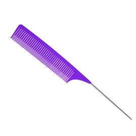VOCOSTE Wide Tooth Hair Brush Household Tail Comb Style Comb Plastic Purple