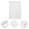 Operitacx Undated Daily Planner Notepad for Tear-Off Portable Planning Notebook