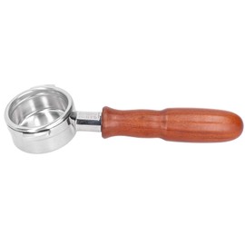 Coffee Portafilter, 58mm Bottomless Portafilter 304 Stainless Steel Coffee Filter Holder fit for La Marzocco