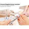 Fine Cuticle Scissors with Curved Blade – Stainless Steel