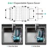 GSlife Small Sink Dish Drying Rack - Expandable Stainless Steel