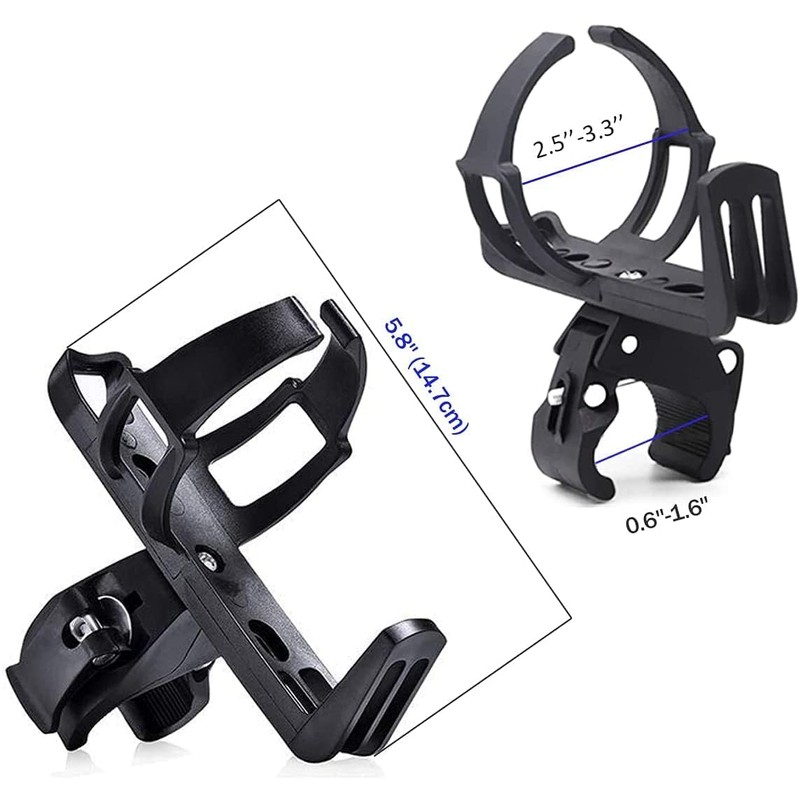 ROGTYO Bike Water Bottle Cage 360 Degree Rotation Bottle Holder