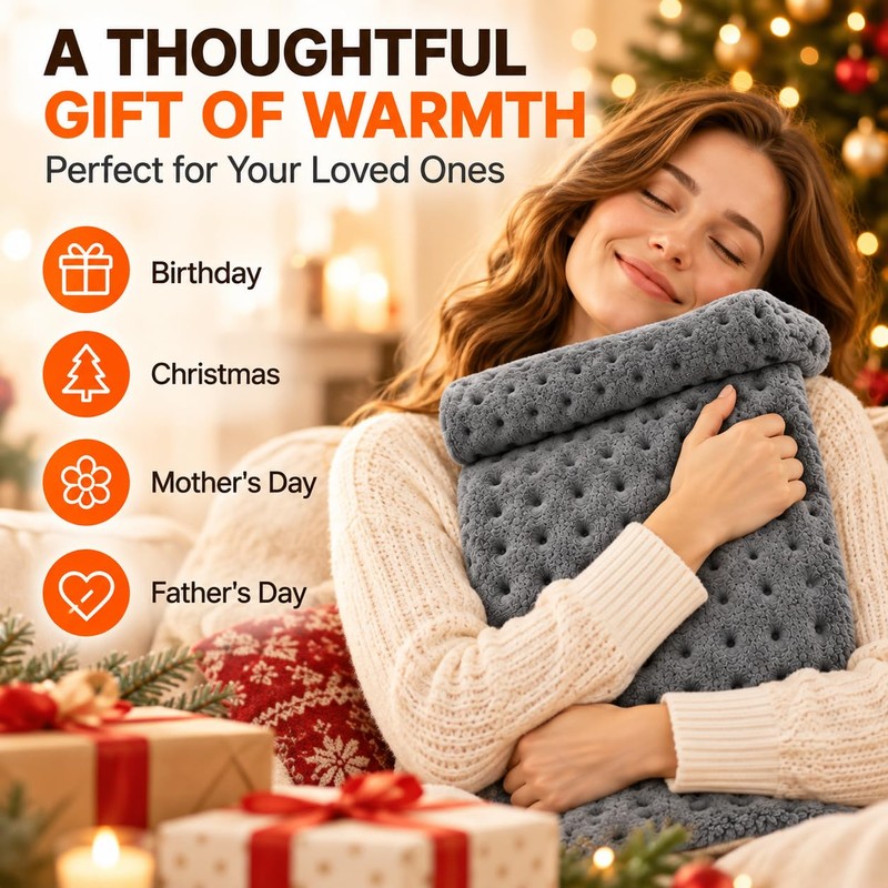 Heating Pad for Back, 17 x 33 in, 9 Heat