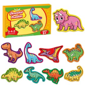 Quilinz Toddler Puzzles,Puzzles for Kids,Educational Toys for 3 Year Old,Dinosaur Puzzles,The Learning Journey Puzzles,Preschool Learning Activities,Kindergarten School Supplies,Classroom Must Haves…
