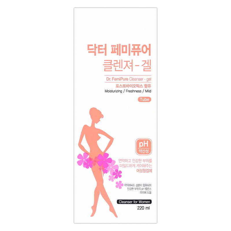 Doctor Edition Dr. Femipure Cleanser Gel 220ml Mildly acidic feminine