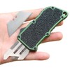 𝗖𝗮𝗿𝗲𝘀𝘀𝗼𝗹𝗼𝘃𝗲 Automatic Utility Knife, Aviation Aluminium Changeable Blade Box Cutter,