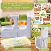 Brieftons 7-Blade Vegetable Spiralizer: Strongest-Heaviest Spiral Slicer, Best Veggie Pasta