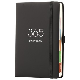 2025-2026 A5 2025-2026 Diary Day to Page Daily Planner Plan Your Year from July 2025 to June 2026 with Monthly Tabs, Colorful Page Design, Pen Loop and Back Pocket