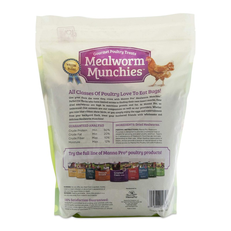 Manna Pro Mealworm Munchies, 30 oz
