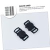 Operitacx Replaceable Strap Buckles 100pcs Plastic Side Release Buckles for