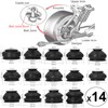Ball Joint Boot,14 Pcs Universal Multipack Ball Joint Rubber Dust