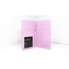 Pink Server Book with Calculator, Magnetic Wallet, Zipper Pocket, Pen