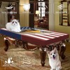 DTESL Pool Table Cover, Waterproof & Dustproof Outdoor/Indoor Polyester Taffeta