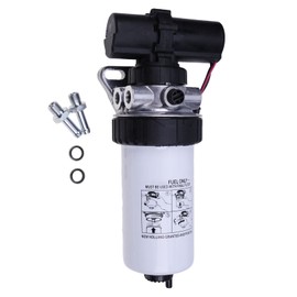 Solarhome Electric Fuel Pump Filter 87801794 87801995 87802202 87802203 87802238 Compatible with New Holland LS180 LS190 LX865 Loaders