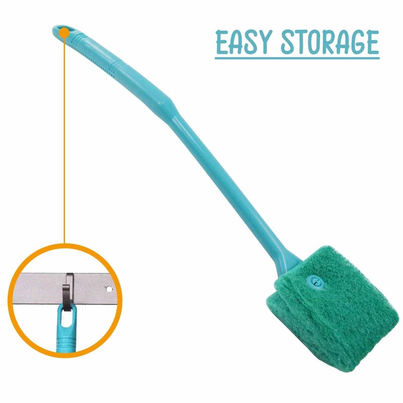 chaekoy Fish Tank Cleaning Tools, Aquarium Brushes, Algae Scrubber, Fish