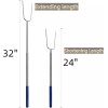 Raomide RAOMEIDE 32인치 대형 핫도그 로스팅 스틱 스모어스 파이어 피트