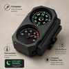 Mini Compass and Thermometer for 20mm Rails – Clip-On Outdoor