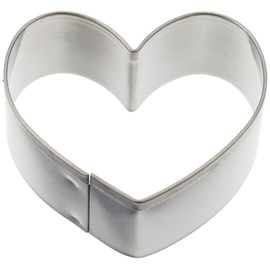 Cotta Cookie Cutter Heart Small Silver W4 X 5 X, X H2 CM 91948 