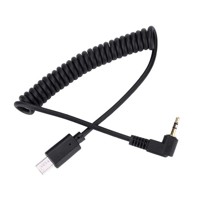 RM-VPR1 3.5mm/2.5mm S2 Shutter Release Cable for Sony RX1/RX10/RX100/A7S/A7R/A7/A7II/A7III/A9/A58/77M2/99M2/A3500/A5000/A5100 A60000