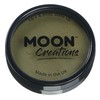 Moon Creations - Professional water-activated face paint - army green