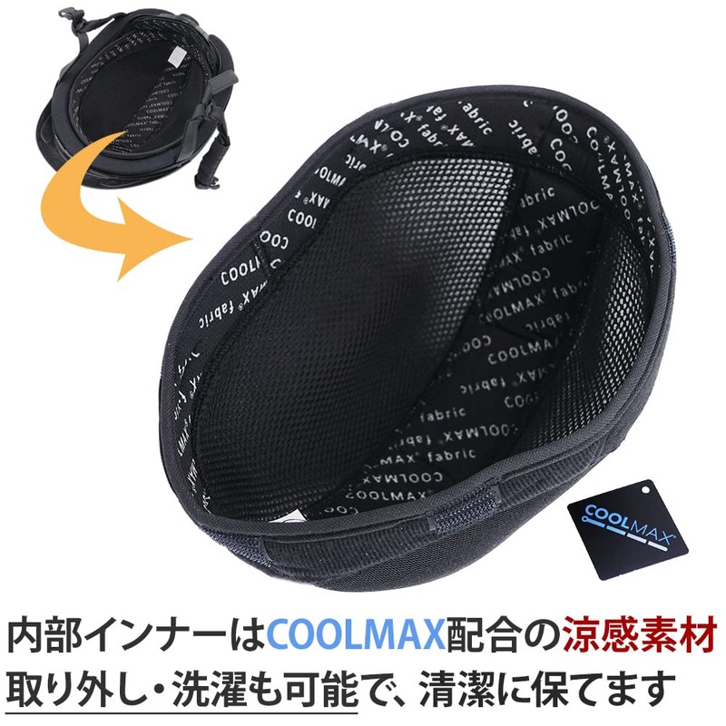 Klaus LISBOA Riding Helmet (Black) 22.8 - 24.4 inches (58
