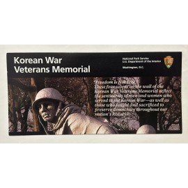 Korean War Veterans Memorial National Park Unigrid Brochure Map Washington DC