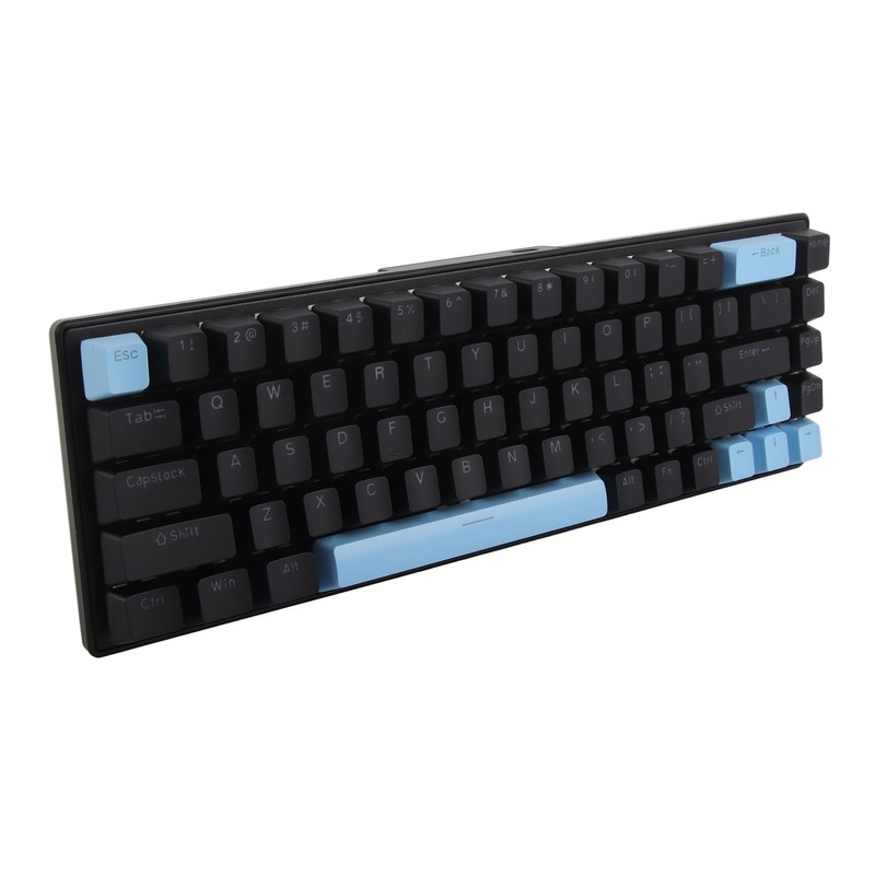 Mechanical Keyboard 68 Keys RGB Backlight Compact Wired Keyboard with