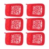 6Pcs Christmas Pot Holders with Pocket Heat Resistant Hot Pad
