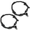 2x ABS Sensor Wheel Speed Front Axle for Cherokee XJ