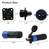 GaiRen Trolling Motor Plug and Circuit Breaker 60Amp Kit, Trolling