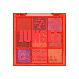 W7 Jungle Colour Pressed Pigment Oogschaduw Palette - Toucan