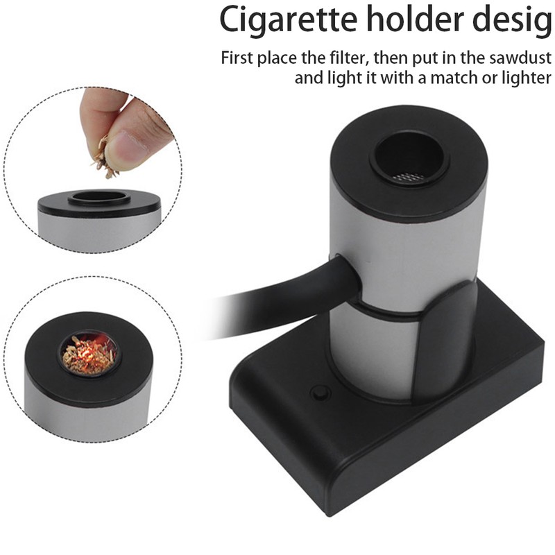 Portable Food Smoker Smoking Machine Handheld Smoke Infuser for Cocktail