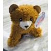 Unbranded Stuffed Puppy Plush - 5 Inches Brown Sitting Soft