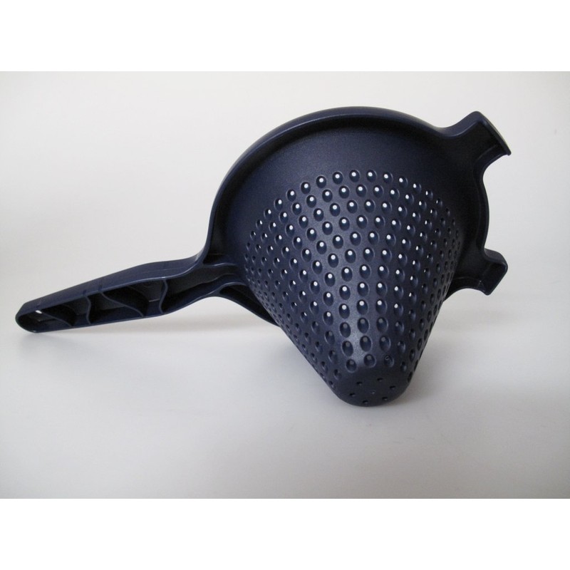 Tupperware Tapered Sieve Strainer D185 Handy Hand Blue Dark blue