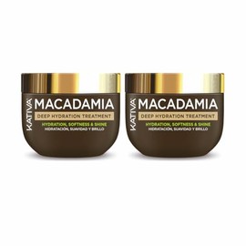 2 Pack KATIVA Macadamia Tratamiento Intensivo 300mL