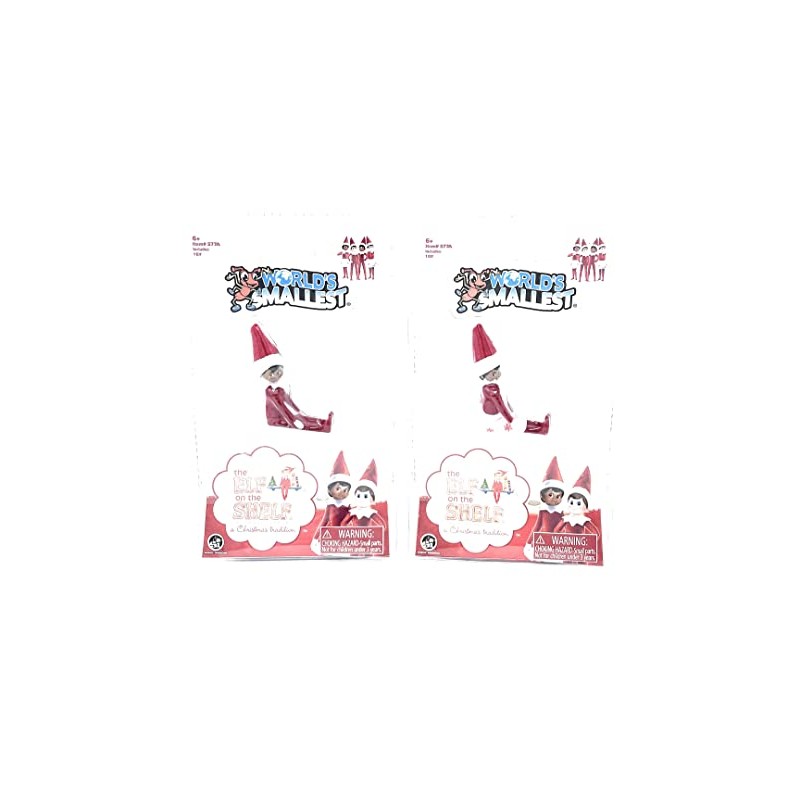 World's Smallest Elf on The Shelf Bundle Set of 2