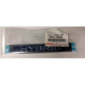 Toyota Genuine Parts 75473-33020 "Hybrid" Emblem