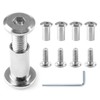 Jersvimc 10 Pair(20 Piece) M6x16mm Hex Drive Socket Cap Bolt